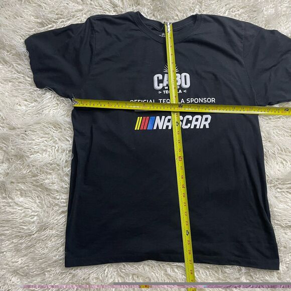 CABO WABO Tequila Nascar Partner Mens Black Tee T-shirt Size XL - Picture 3 of 4